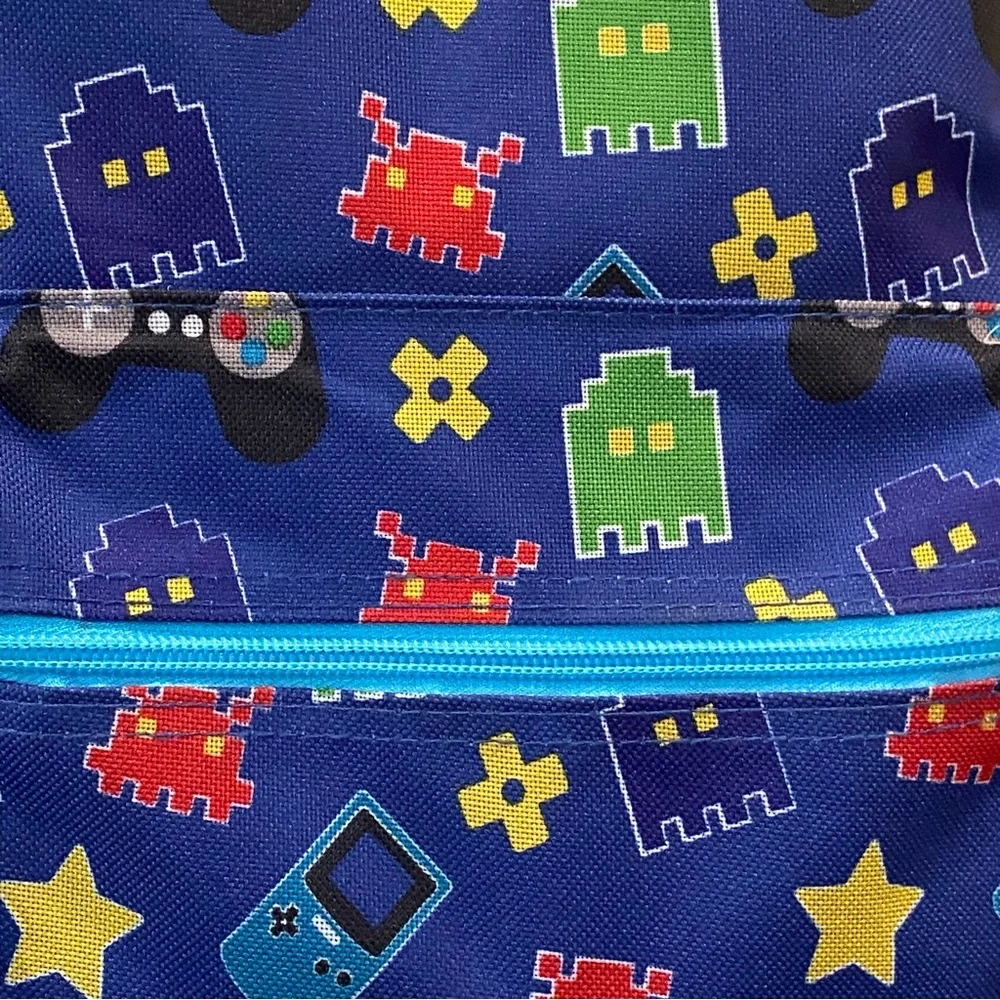 Gaming Print Backpack - NWOT - child’s